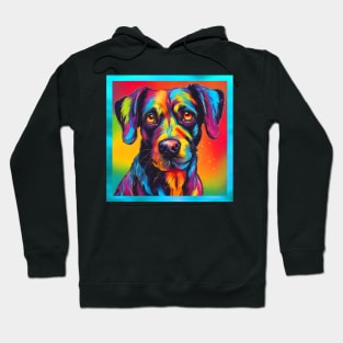 rainbow dog Hoodie